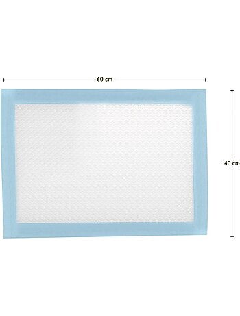 Lot de 50 alèses pour bébé jetables, imperméables - Monsieur Bébé