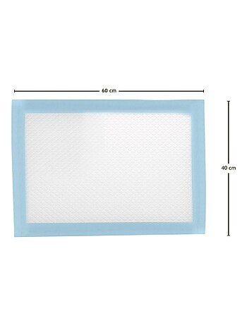 Lot de 50 alèses pour bébé jetables, imperméables - Monsieur Bébé