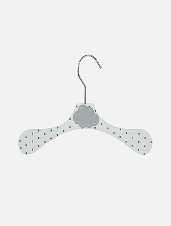 Lot de 50 cintres en bois pour bébé, enfant avec crochet pivotant - Monsieur Bébé
