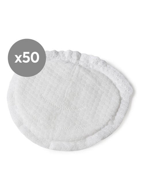 Lot de 50 coussinets d'allaitement en Bambou - Kiabi