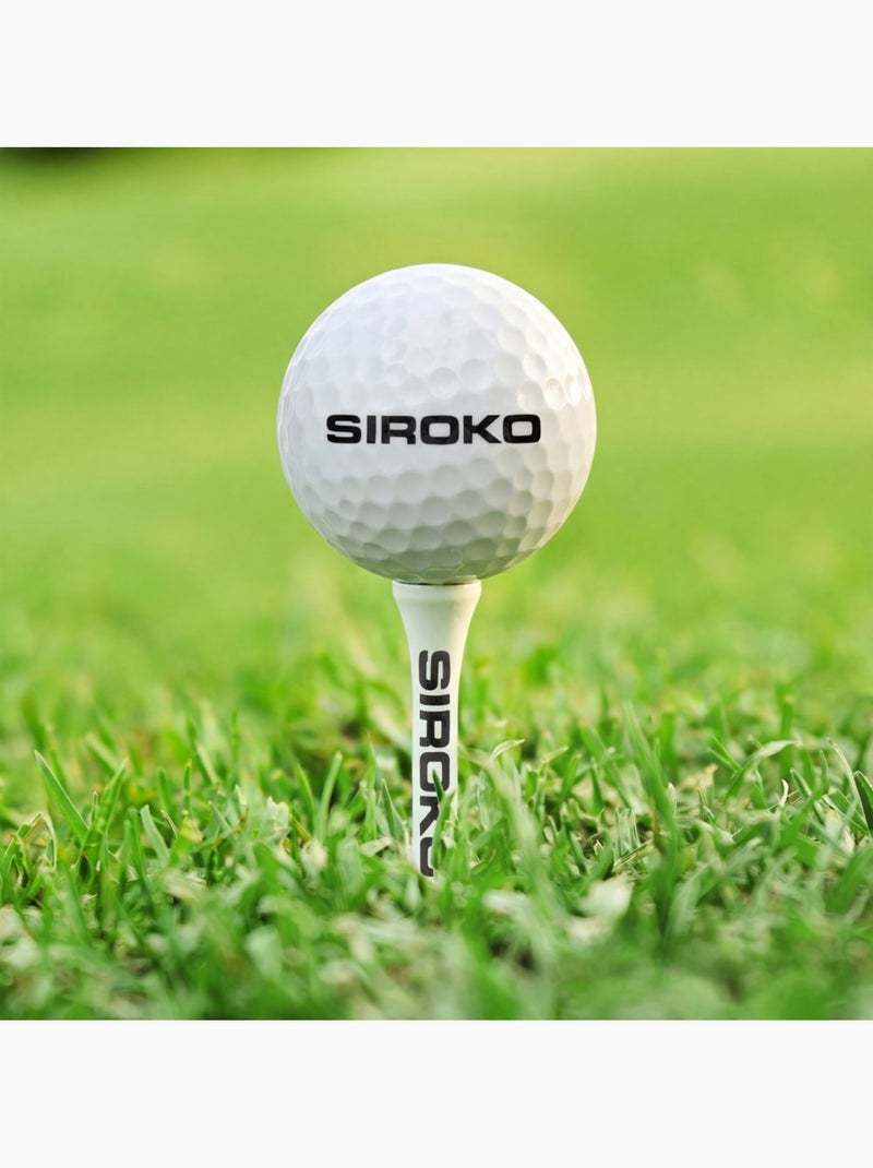 Lot de 50 tees de golf golf homme et femme durban Blanc - Kiabi