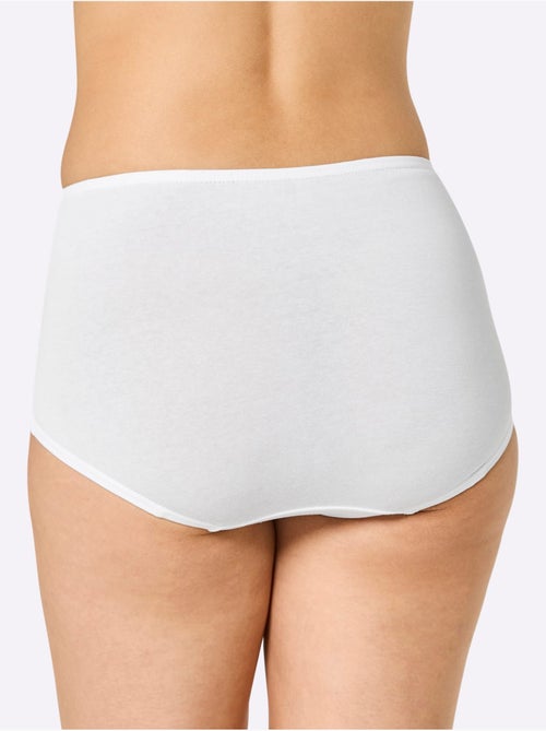 Lot de 6 - Culotte Taille Haute Jersey Fin - Taille Standard - Witt - Kiabi Lot de 6 - Culotte Taille Haute Jersey Fin - Taille Standard - Witt - Kiabi