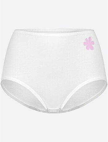 Lot de 6 - Culotte Taille Haute Jersey Fin - Taille Standard - Witt