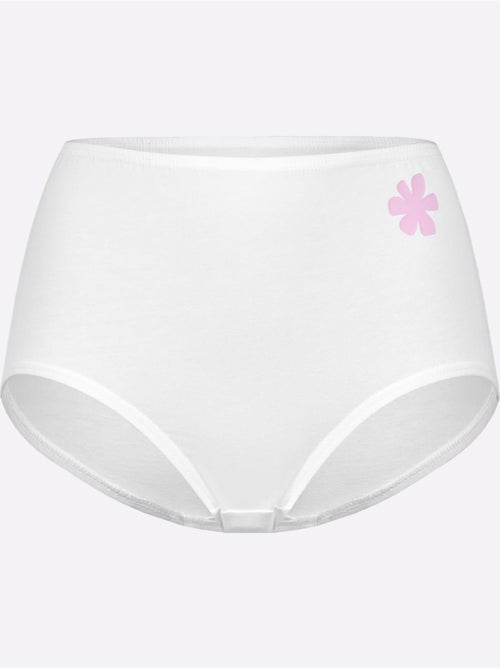Lot de 6  - Culotte Taille Haute Jersey Fin - Taille Standard - Witt - Kiabi