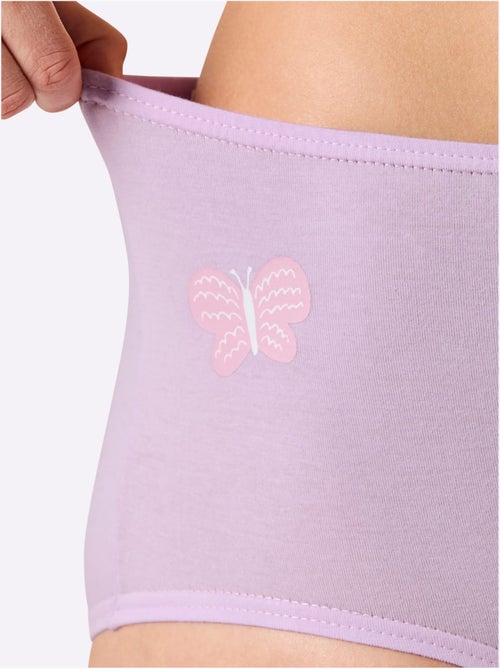 Lot de 6  - Culotte Taille Haute Jersey Fin - Taille Standard - Witt - Kiabi