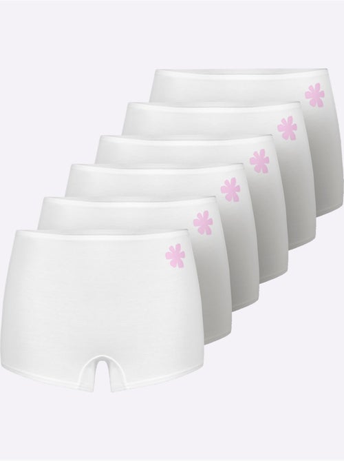 Lot de 6  - Panty Jersey Fin - Taille Standard - Witt - Kiabi