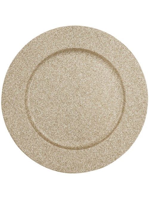 Lot de 6 assiettes de présentation de Noël à paillettes VAASA - Kiabi Lot de 6 assiettes de présentation de Noël à paillettes VAASA - Kiabi