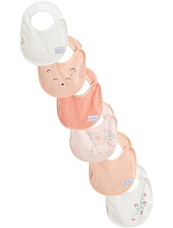 Lot de 6 bavoirs bébé Badian