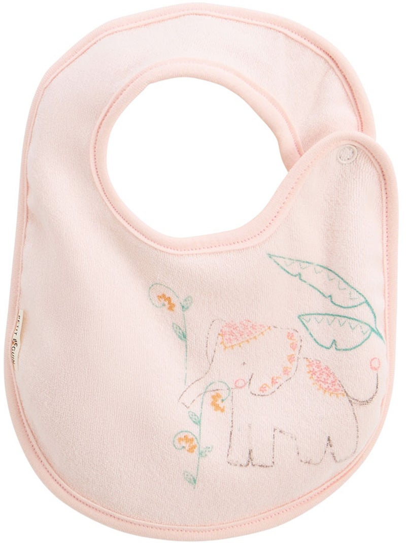 Lot de 6 bavoirs bébé Badian Rose - Kiabi
