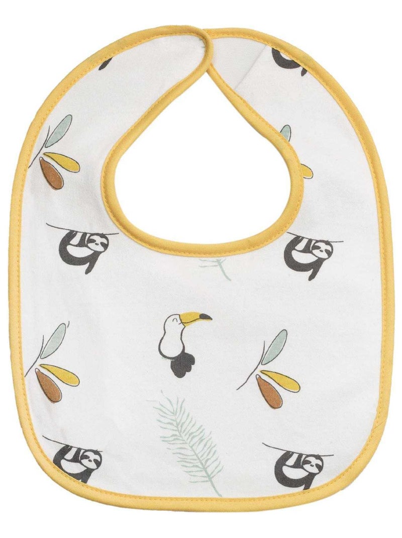 Lot de 6 bavoirs Blanc - Kiabi