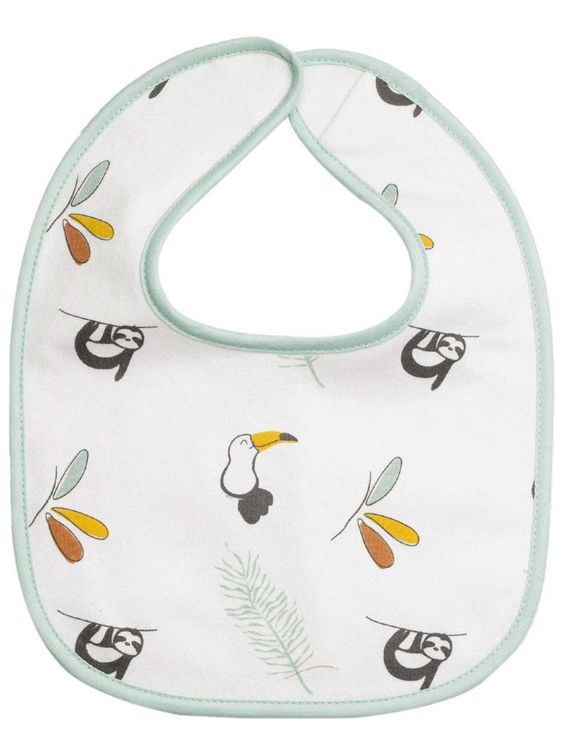 Lot de 6 bavoirs Blanc - Kiabi