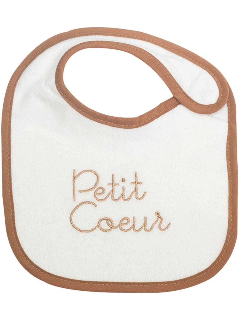 Lot De 6 Bavoirs Naissance Beige - Kiabi