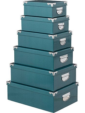 Lot de 6 boîtes coin box'