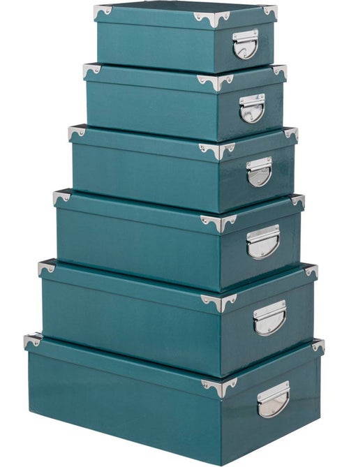 Lot de 6 boîtes coin BOX' - Kiabi