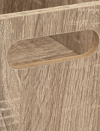 Lot de 6 Boîtes de rangement carrée en MDF