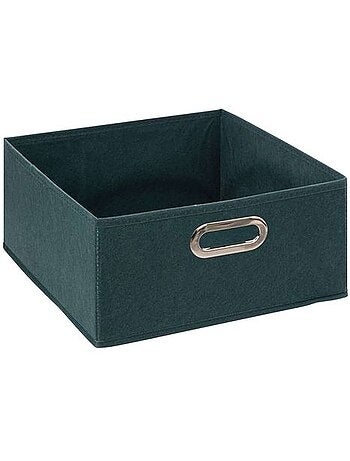 Lot de 6 boites de rangement carrées en tissu MIX'N MODUL
