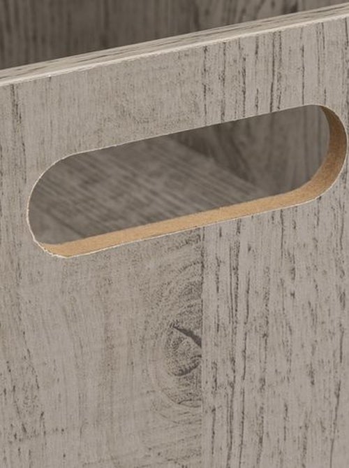 Lot de 6 boîtes de rangement carrées petite hauteur MIX'N MODUL - Kiabi