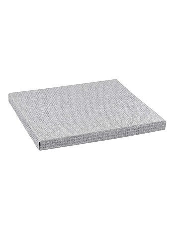 Lot de 6 boites de rangement cube en tissu à motif fougère MIX'N MODUL