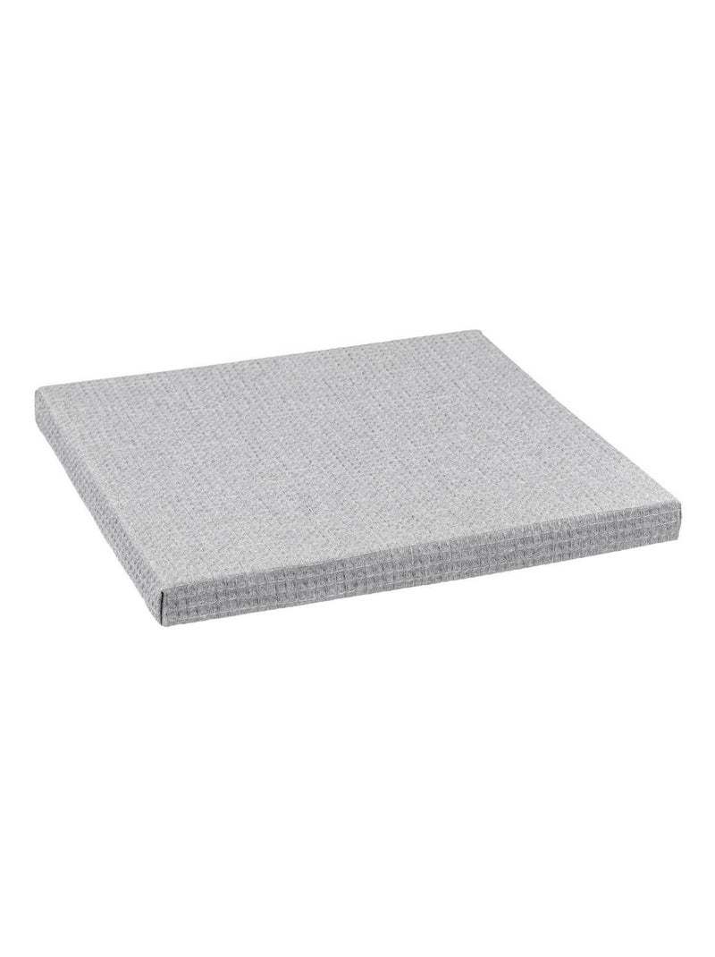Lot de 6 boites de rangement cube en tissu à motif fougère MIX'N MODUL Vert - Kiabi