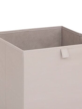 Lot de 6 boites de rangement cubes à motif nature MIX'N MODUL