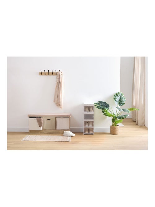 Lot de 6 boîtes de rangement cubes à motifs arches MIX'N MODUL - Kiabi