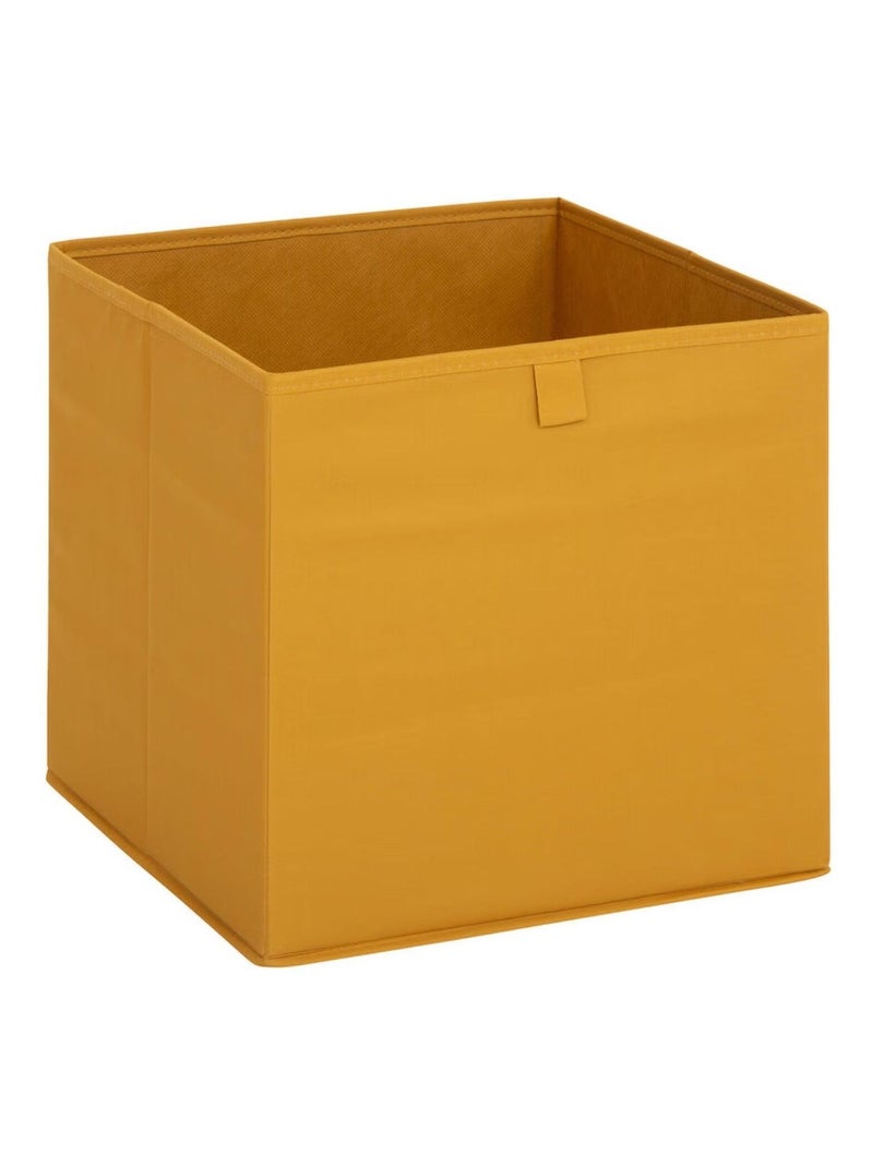 Lot de 6 boites de rangement cubes à motifs fleurs abstraits MIX'N MODUL Jaune - Kiabi