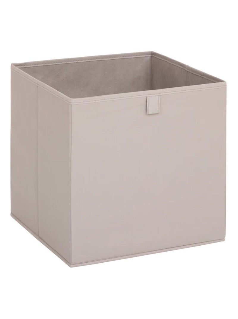 Lot de 6 boites de rangement cubes à motifs losanges MIX'N MODUL Beige - Kiabi
