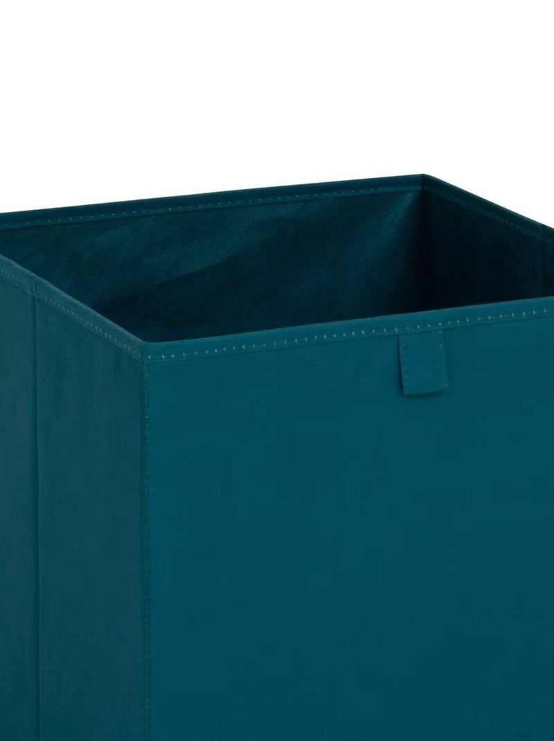 Lot de 6 boites de rangement cubes à motifs olivier MIX'N MODUL Bleu - Kiabi