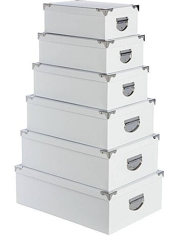 Lot de 6 boîtes coin BOX'