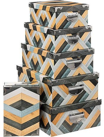 Boite Coins x6 Lady Jungle BOX'
