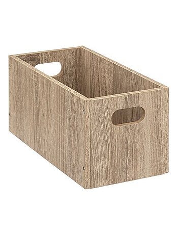 Lot de 6 Boîtes de rangement rectangulaire en MDF
