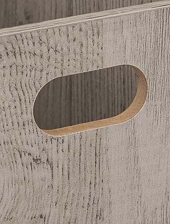 Lot de 6 Boîtes de rangement rectangulaire en MDF