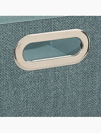 Lot de 6 boites de rangement rectangulaires en tissu MIX'N MODUL