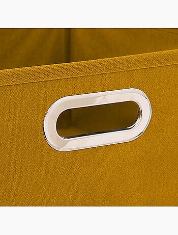 Lot de 6 boites de rangement rectangulaires en tissu MIX'N MODUL