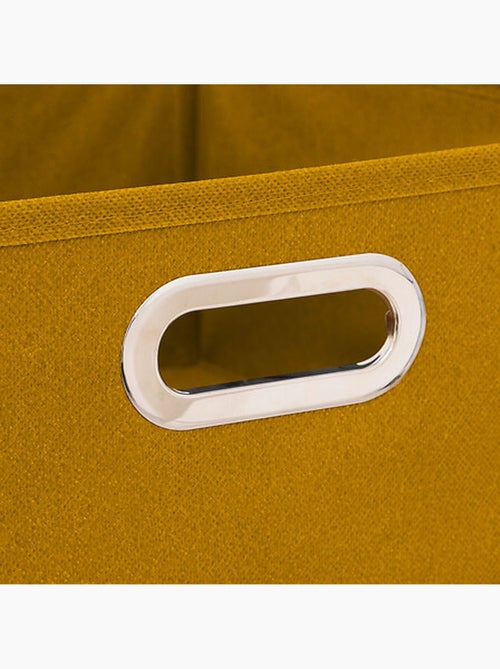 Lot de 6 boites de rangement rectangulaires en tissu MIX'N MODUL - Kiabi