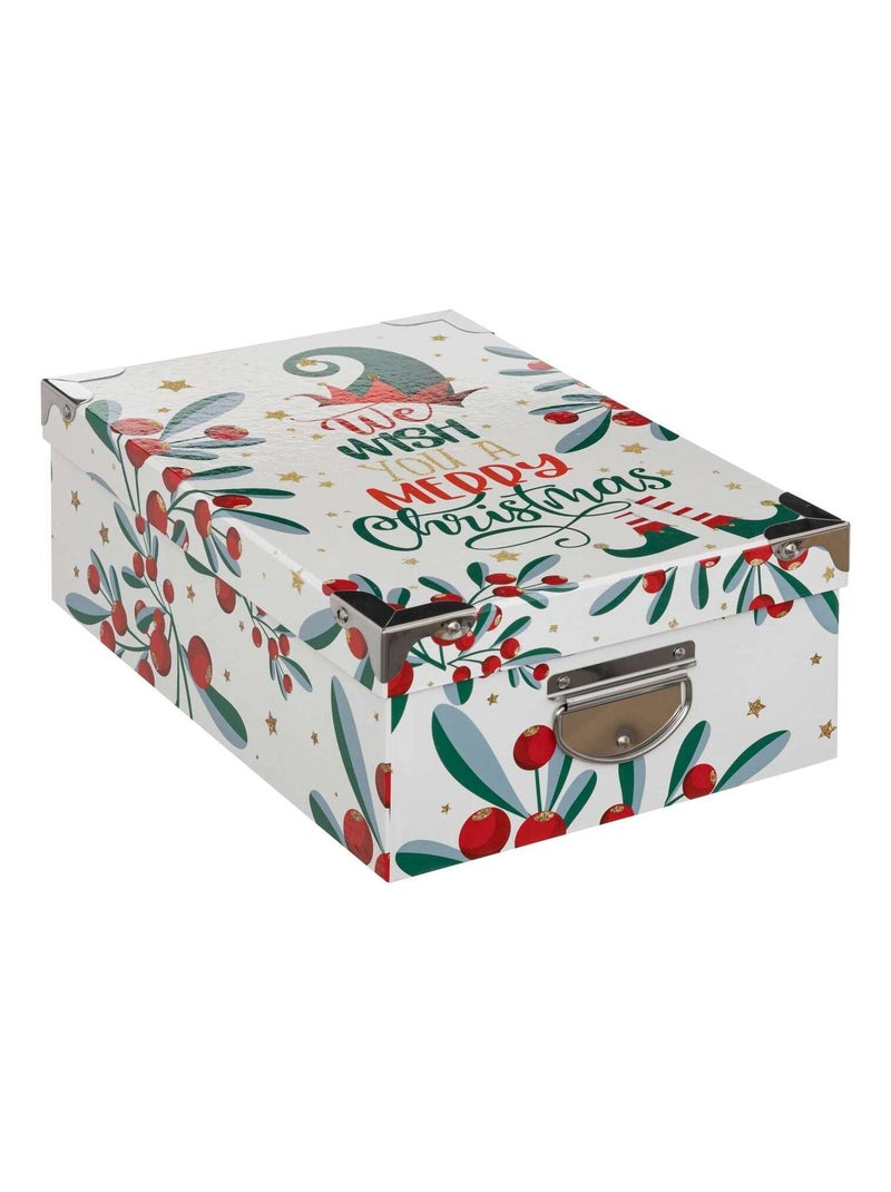 Lot de 6 boîtes pour cadeaux de Noël Multicolore - Kiabi