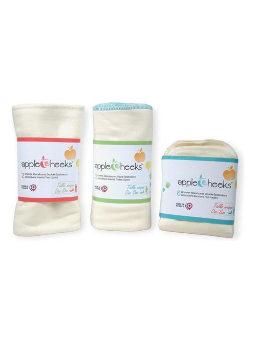 Lot de 6 Boosters - Double épaisseurs - Kiabi