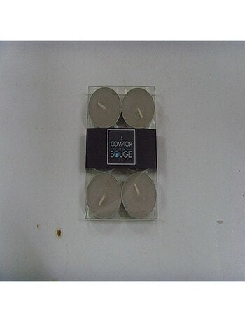 Lot de 6 bougies colorées - Diam. 3,8 cm