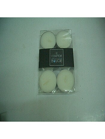 Lot de 6 bougies colorées - Diam. 3,8 cm