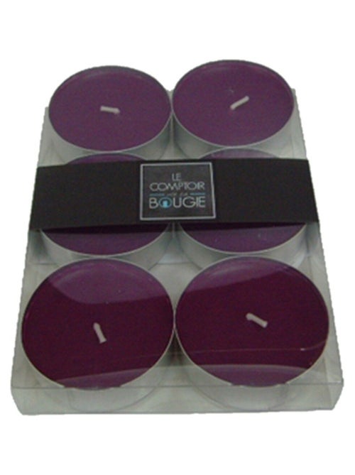 Lot de 6 bougies décoratives colorées grand format - Kiabi Lot de 6 bougies décoratives colorées grand format - Kiabi
