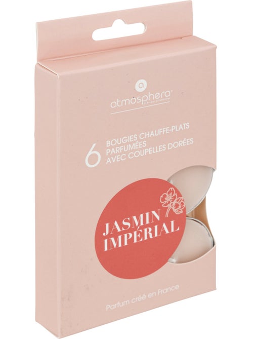 Lot de 6 bougies parfumées IZOR - Kiabi Lot de 6 bougies parfumées IZOR - Kiabi