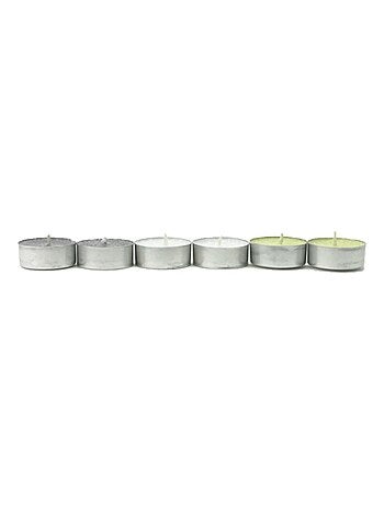 Lot de 6 bougies parfumées Zen