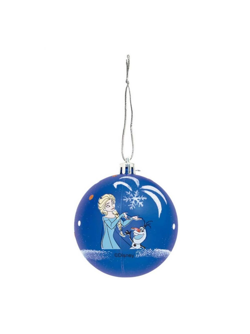 Lot de 6 boules de Noël 8cm - La Reine des Neiges II Multicolore - Kiabi