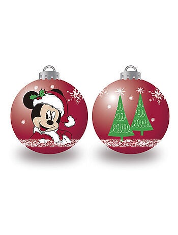 Lot de 6 boules de Noël 8cm - Mickey