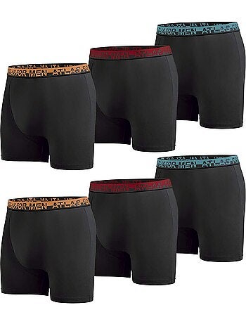 Lot de 6 Boxers - ATLAS FOR MEN