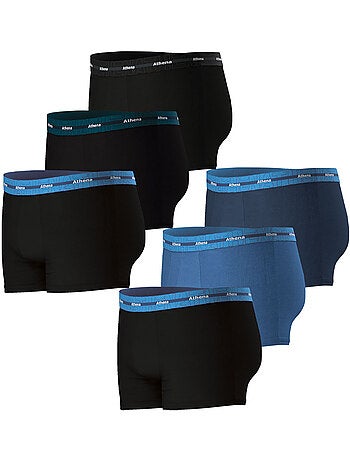Lot de 6 boxers 720 Stretch Coton Athena
