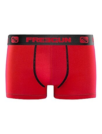 Lot de 6 Boxers coton homme Uni Freegun