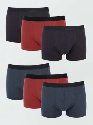 Lot de 6 boxers 'Dim' ECODIM PACK