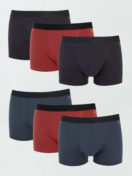 Lot de 6 boxers 'Dim' ECODIM PACK - Kiabi