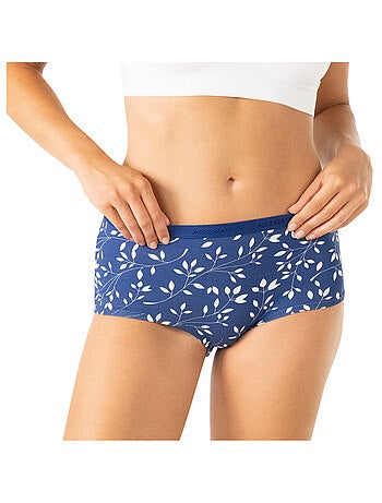 Lot de 6 boxers femme Ecopack Mode Athena